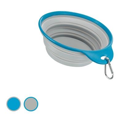 Trixie-Futtertrog / Tränkewagen Vollrand-Silikon Sortiert